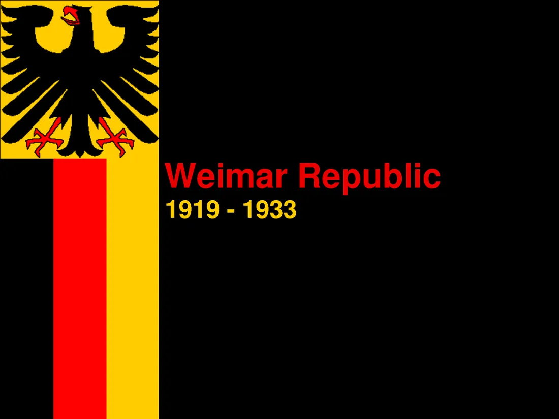 Weimar Republic